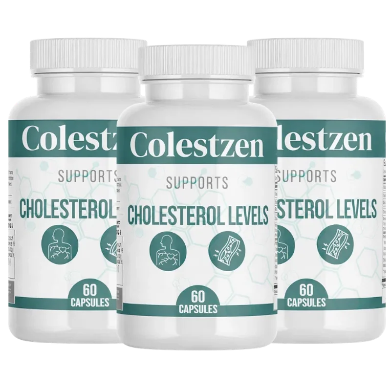 ColestZen Blood Sugar Relief Supplement — 3 Bottle / 90 Day Pack