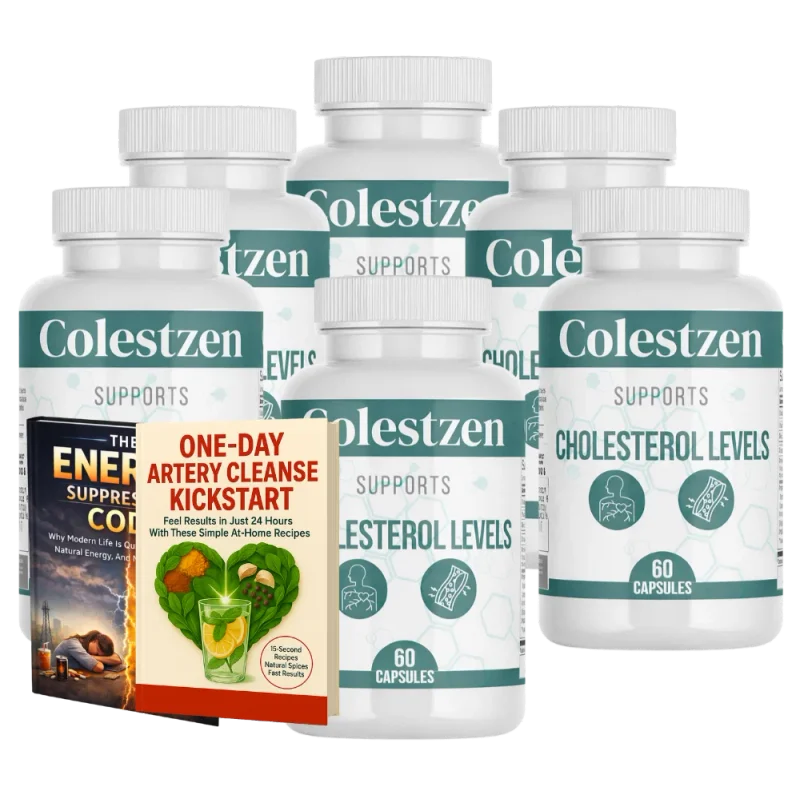 ColestZen Blood Sugar Relief Supplement — 6 Bottle / 180 Day Pack