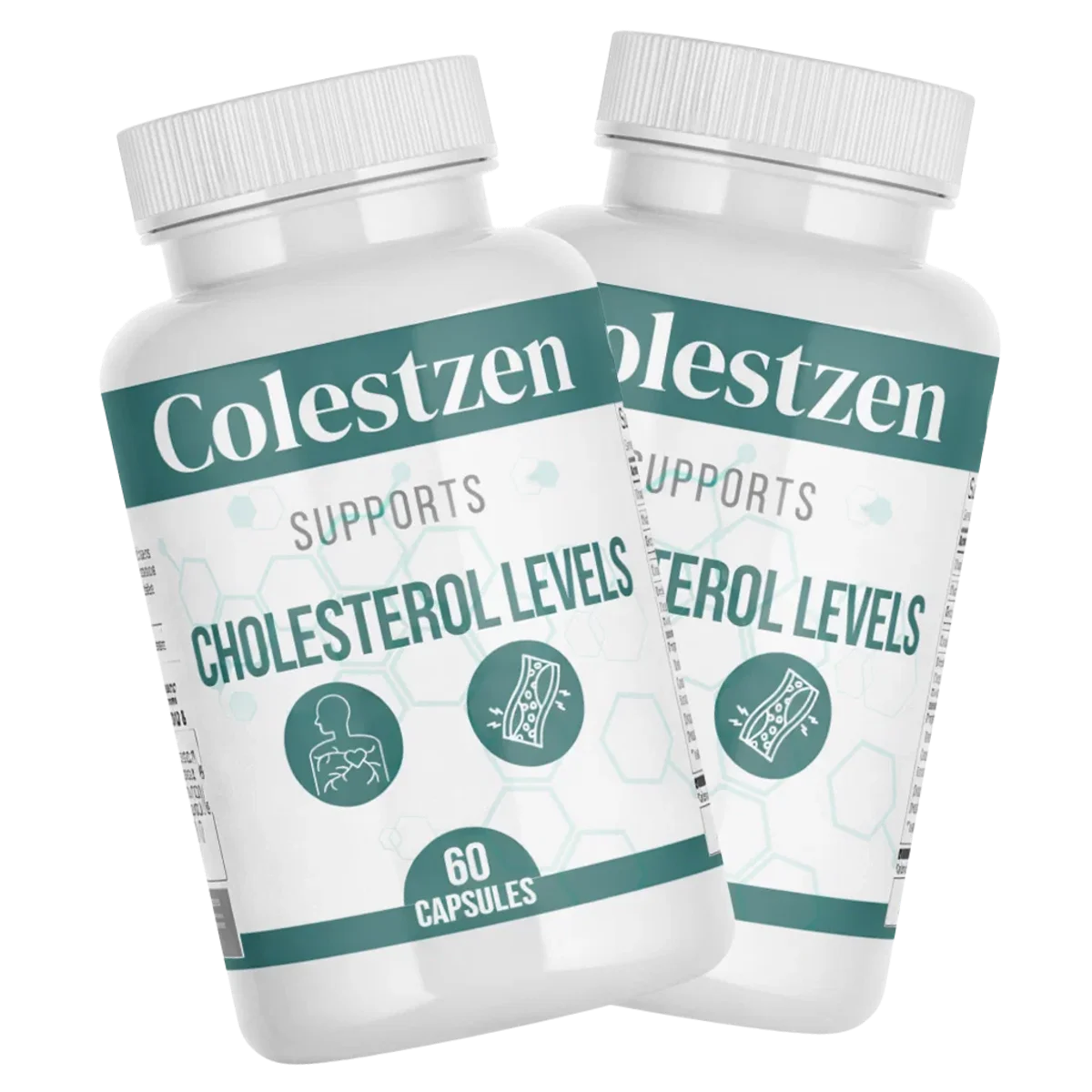 ColestZen Blood Sugar Relief Supplement — Front Label